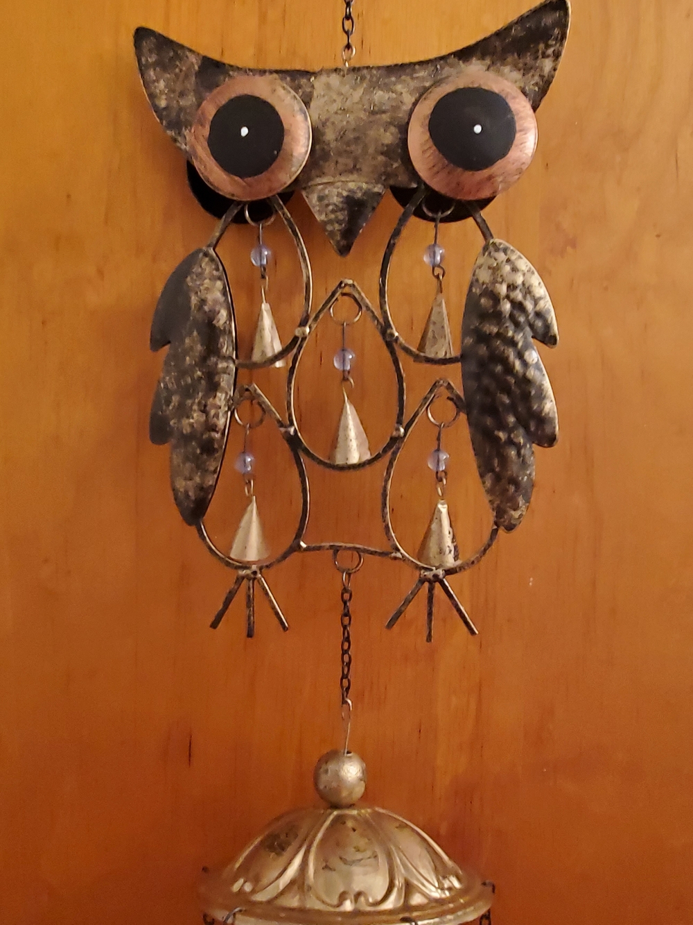 Rustic Owl Wind Chime - Picture 8 of 9